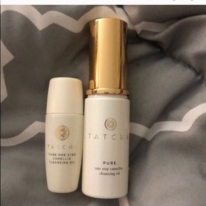 Tatcha cleansing oils!